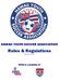 HAWAII YOUTH SOCCER ASSOCIATION. Rules & Regulations (Revised 11/2011) HYSA is a member of