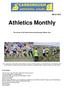 Athletics Monthly. The Journal of the World Famous Scarborough Athletic Club