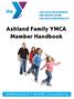 Ashland Family YMCA Member Handbook