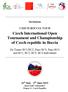 Czech International Open Tournament and Championship of Czech republic in Boccia