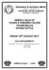 WEEKLY SALE OF YOUNG & WEANED CALVES YOUNG BULLS STORE CATTLE