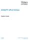 ACQUITY UPLC H-Class. System Guide Revision C. Copyright Waters Corporation 2016 All rights reserved