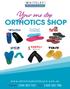 WHITELEY. Your one stop ORTHOTICS SHOP.   Phone: Fax: