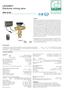 CALEFFI. LEGIOMIX Electronic mixing valve series 01086/18.2 NA