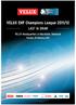 Summary - VELUX EHF Champions League 2011/12 Group Phase