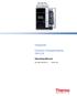 Vanquish. Column Compartments VH-C10. Operating Manual