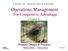 Operations Management For Competitive Advantage ninth edition 1