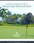 Jonathan s Landing Golf Club, Inc. Rules and Regulations