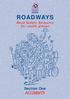 ROADWAYS. Road Safety Resource for youth groups. Section One ACCIDENTS
