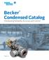 Becker * Condensed Catalog