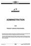 ADMINISTRATION GENERAL INFORMATION OCEANIC ADMINISTRATION FOR PRODUCT SERVICE PROCEDURES