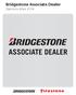 Bridgestone Associate Dealer. Distributor Billed 2018