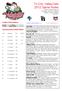 Tri-City ValleyCats 2012 Game Notes Game 4 (Home Game 2) Thursday, June 21h, 7:00 pm Joseph L. Bruno Stadium Troy, N.Y.