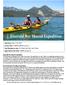 For more information, please contact the Sea Kayak Program Manager at ext. 13 or