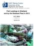 Fish Landings in Shetland and by the Shetland Fleet in 2013