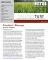 TALKINGTURF. President s Message By Victor Heitkamp NORTH CENTRAL TURFGRASS ASSOCIATION INSIDE THIS ISSUE. Winter 2019