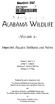 ALABAMA WILDLIFE -VOLUME 2~ Imperiled Aquatic Mollusks and Fishes RALPH E. MIRARCHI JEFFREY T. GARNER MAURICE F. (SCOTT) METTEE PATRICK E.