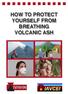 HOW TO PROTECT YOURSELF FROM BREATHING VOLCANIC ASH