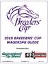 2016 BREEDERS CUP WAGERING GUIDE. Presented by: guaranteedtipsheet.com racingdudes.com Page! 1 of 15!