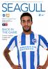 SEAGULL. back in. Milton Keynes Dons. Connor Goldson is ready and waiting... Saturday 7 January 2017 Emirates FA Cup third round Kick-off 3.
