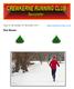 on Issue no. 89 Sunday 23rd December Dear Runners,
