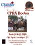 CPRA Rodeo. June 10 & 11, City Park / Lockhart, TX Rodeo & Music Festival