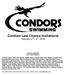 Condors Last Chance Invitational February 2 nd 4 th, 2018