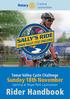 Central Launceston. Tamar Valley Cycle Challenge. Sunday 18th November. starting at Royal Park Launceston Rider Handbook