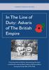 In The Line of Duty: Askaris of The British Empire