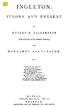 INGLETON: BYGONE AND PRESENT ROBERT R. BALDERSTON. (Late Professor of the Natural Sciences,) AND