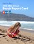 Annual Beach Report Card