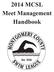 2014 MCSL Meet Management Handbook