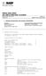 Safety data sheet 203 LIMCO PREPAINT CLEANER Revision date : 2015/01/19 Page: 1/11