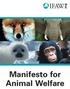 Manifesto for Animal Welfare