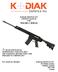 KODIAK DEFENCE INC. OWNER S MANUAL FOR WK180-C RIFLE