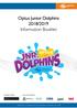 Optus Junior Dolphins 2018/2019. Information Booklet