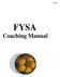 Page 1. FYSA Coaching Manual