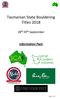 Tasmanian State Bouldering Titles 2018