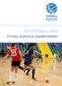 2017 FOOTBALL NSW FUTSAL SCHOOLS CHAMPIONSHIP