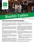 Monthly Update. April October Annual General Meeting Highlights. The weekend was filled with friendship, fun and business.