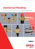 APEX-COMMERCIAL-CATALOGUE Commercial Plumbing. Plumbing control valves for non-residential applications. Apex.com