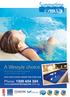 A lifestyle choice. Phone: Did you know you could be swimming in your new pool in just 7 days?