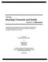 Bicycling s Economic and Health Impacts in Wisconsin