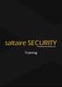 Saltaire Security Ltd. Training