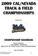 2009 CAL/NEVADA TRACK & FIELD CHAMPIONSHIPS