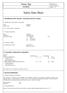 Safety Data Sheet HYDREX HYDREX.   Contains: Name Concentration C Classification F R 11 Cas No