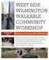 WEST SIDE WILMINGTON WALKABLE COMMUNITY WORKSHOP