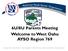 6U/8U Parents Meeting Welcome to West Oahu AYSO Region 769