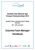 Coaches/Team Manager Handbook