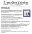 Arden Club Calendar The Highway, Arden, DE Dec/Jan 2015 Printed on 100% post-consumer fiber paper.